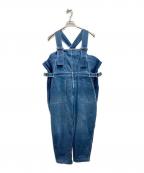 HAI SPORTING GEAR×MIYAKE DESIGN STUDIOハイスポーツギア×ミヤケ デザイン スタジオ）の古着「デニムオーバーオール」｜インディゴ