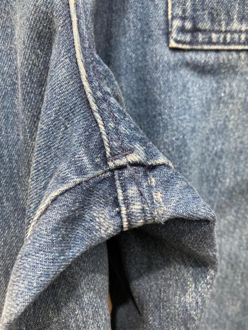 HAI SPORTING GEAR（ハイスポーツギア）HAI SPORTING GEAR (ハイスポーツギア) MIYAKE DESIGN STUDIO (ミヤケ デザイン スタジオ) デニムオーバーオール インディゴ サイズ:Mの古着・服飾アイテム