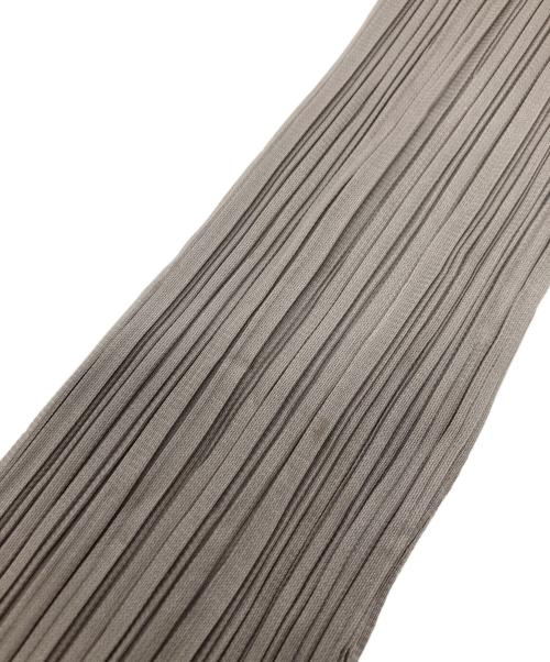 PLEATS PLEASE（プリーツプリーズ）PLEATS PLEASE (プリーツプリーズ) プリーツカーディガン グレー サイズ:４の古着・服飾アイテム