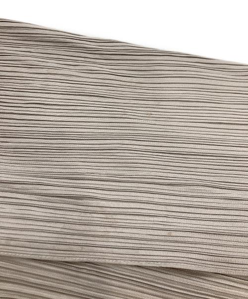 PLEATS PLEASE（プリーツプリーズ）PLEATS PLEASE (プリーツプリーズ) プリーツカーディガン グレー サイズ:４の古着・服飾アイテム