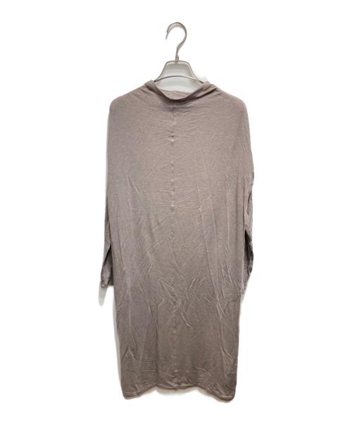 NO CONTROL AIR（ノーコントロールエアー）NO CONTROL AIR (ノーコントロールエアー) ハイネックカットソーワンピース ベージュ サイズ:FREEの古着・服飾アイテム
