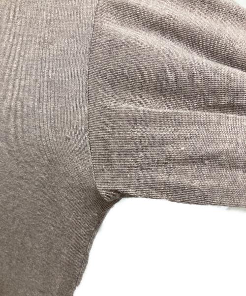 NO CONTROL AIR（ノーコントロールエアー）NO CONTROL AIR (ノーコントロールエアー) ハイネックカットソーワンピース ベージュ サイズ:FREEの古着・服飾アイテム