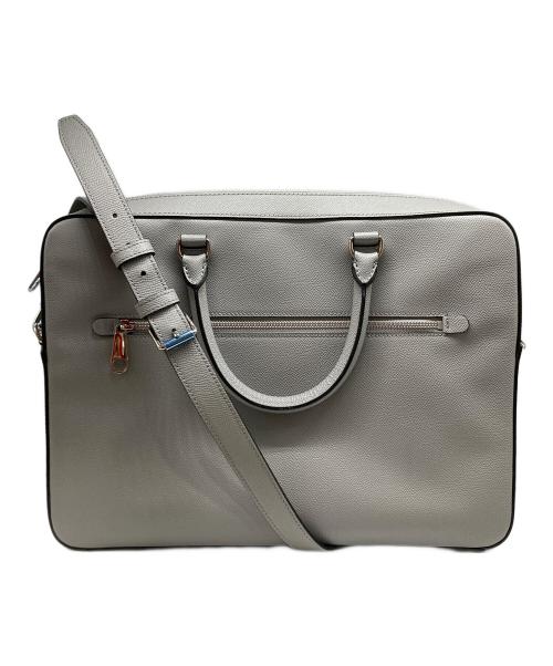 BURBERRY LONDON ENGLAND（バーバリー ロンドン イングランド）BURBERRY LONDON ENGLAND (バーバリー ロンドン イングランド) グレイニーレザーブリーフケース グレー サイズ:-の古着・服飾アイテム