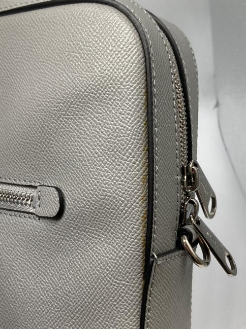 BURBERRY LONDON ENGLAND（バーバリー ロンドン イングランド）BURBERRY LONDON ENGLAND (バーバリー ロンドン イングランド) グレイニーレザーブリーフケース グレー サイズ:-の古着・服飾アイテム