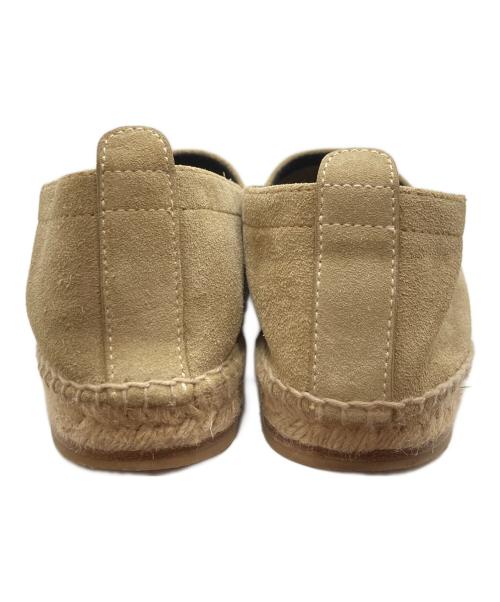 LOEWE（ロエベ）LOEWE (ロエベ) アナグラムスエードエスパドリーユ ベージュ サイズ:38の古着・服飾アイテム