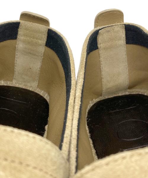 LOEWE（ロエベ）LOEWE (ロエベ) アナグラムスエードエスパドリーユ ベージュ サイズ:38の古着・服飾アイテム