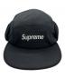 SUPREME (シュプリーム) WINDSTOPPER Earflap Camp Cap ブラック：7000円