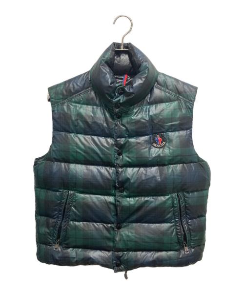 MONCLER（モンクレール）MONCLER (モンクレール) CORBIERダウンベスト グリーン サイズ:Mの古着・服飾アイテム