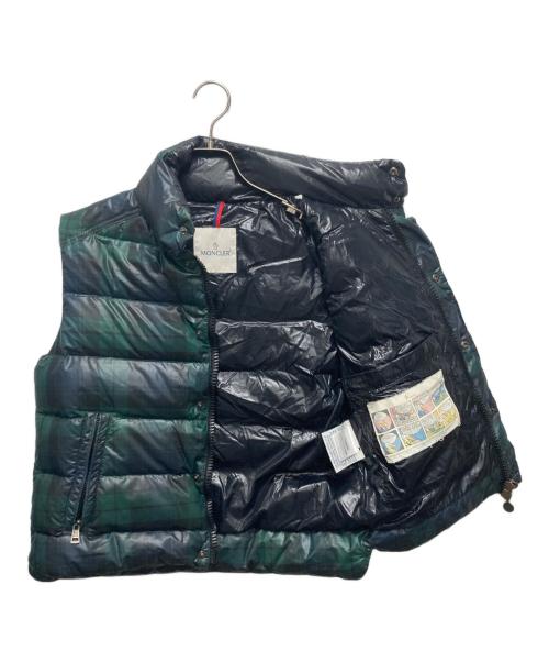 MONCLER（モンクレール）MONCLER (モンクレール) CORBIERダウンベスト グリーン サイズ:Mの古着・服飾アイテム