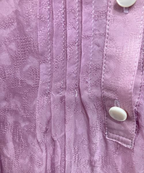 JILL STUART（ジルスチュアート）JILL STUART (ジルスチュアート) クララジャガードブラウス ピンク サイズ:Sの古着・服飾アイテム