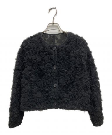 （新品未使用）マイストラーダ♡デコラブルゾン 中古・古着通販】Mystrada (マイストラーダ) デコラブルゾン ブラック