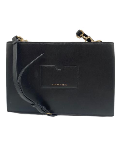 CHARLES & KEITH（チャールズアンドキース）CHARLES & KEITH (チャールズ＆キース) ショルダーバッグ ブラックの古着・服飾アイテム
