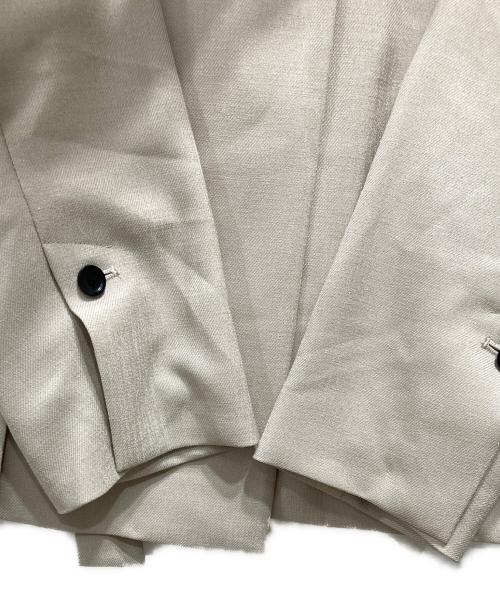 UNITED TOKYO（ユナイテッドトーキョー）UNITED TOKYO (ユナイテッドトーキョー) リネンライクハーフカラージャケット ベージュ サイズ:SIZE 2の古着・服飾アイテム