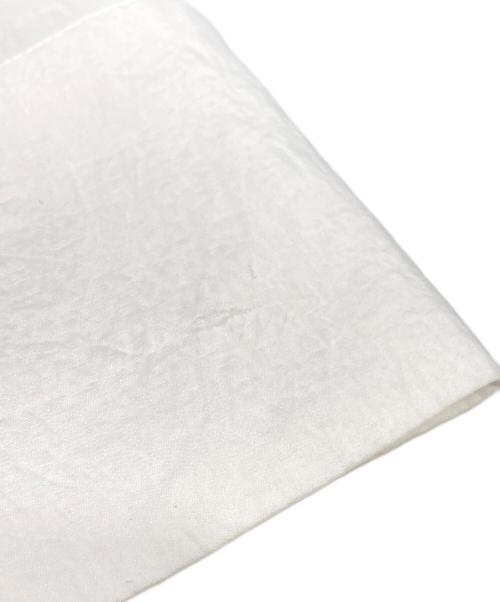 UN3D.（アンスリード）UN3D. (アンスリード) クロップドボリュームスリーブシャツ ホワイト サイズ:FREEの古着・服飾アイテム