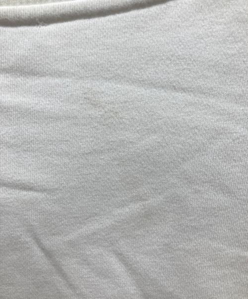 J.W.ANDERSON（ジェイダブリューアンダーソン）J.W.ANDERSON (ジェイダブリューアンダーソン) ロゴ刺繍スウェット ホワイト サイズ:Mの古着・服飾アイテム