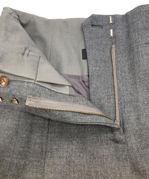 CABAN（キャバン）CABAN (キャバン) ベルテッドウールパンツ グレー サイズ:XSの古着・服飾アイテム