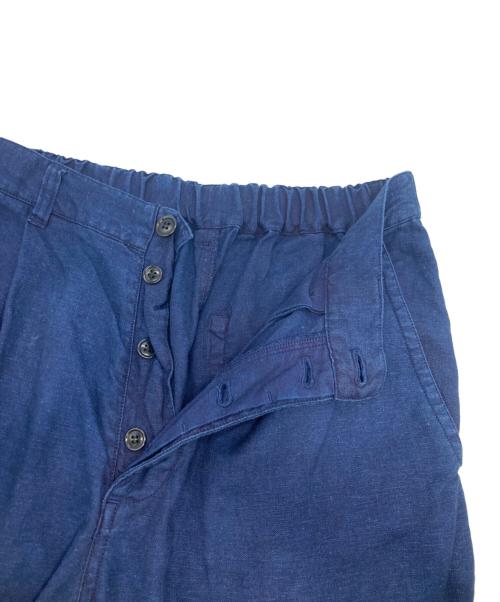 nest Robe（ネストローブ）nest Robe (ネストローブ) アップサイクルリノリネンパンツ インディゴ サイズ:FREEの古着・服飾アイテム