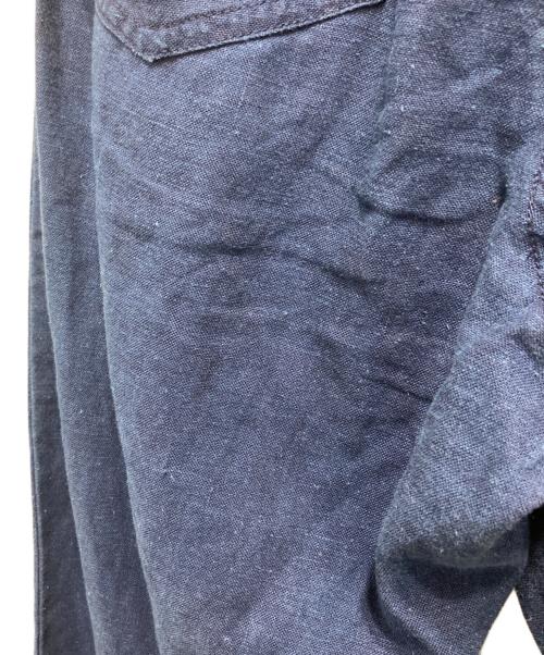 nest Robe（ネストローブ）nest Robe (ネストローブ) アップサイクルリノリネンパンツ インディゴ サイズ:FREEの古着・服飾アイテム