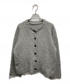 nest Robeネストローブ）の古着「ウールカーディガン」｜ベージュ