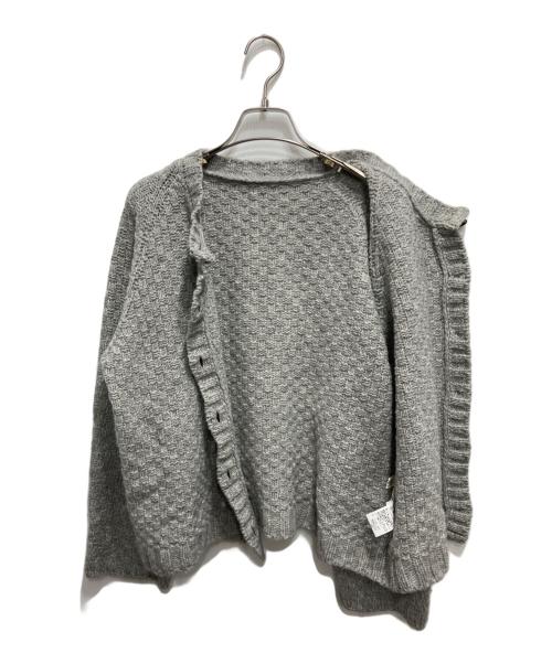 nest Robe（ネストローブ）nest Robe (ネストローブ) ウールカーディガン ベージュ サイズ:FREEの古着・服飾アイテム