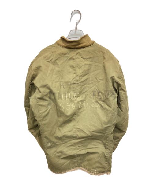 US ARMY（ユーエスアーミー）US ARMY (ユーエスアーミー) M-43 前期アルパカパイルライナージャケット オリーブ サイズ:不明の古着・服飾アイテム