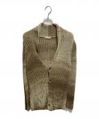 ROBERTO COLLINAロベルトコリーナ）の古着「メッシュカーディガン」｜ブラウン