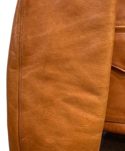 THE FEW（ザ・フュー）THE FEW (ザ・フュー) ROUGH WEAR復刻/TYPE A-2カウハイドレザーフライトジャケット ブラウン サイズ:42の古着・服飾アイテム