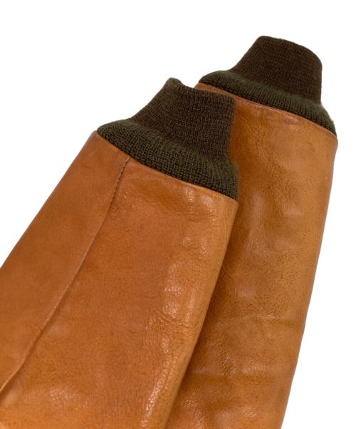 THE FEW（ザ・フュー）THE FEW (ザ・フュー) ROUGH WEAR復刻/TYPE A-2カウハイドレザーフライトジャケット ブラウン サイズ:42の古着・服飾アイテム