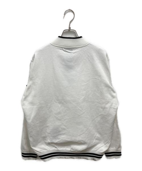 G-Stage（ジーステージ）G-Stage (ジーステージ) MA-1 ニットコンビ ホワイト サイズ:48の古着・服飾アイテム