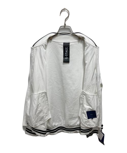 G-Stage（ジーステージ）G-Stage (ジーステージ) MA-1 ニットコンビ ホワイト サイズ:48の古着・服飾アイテム