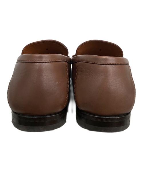 Santoni（サントーニ）Santoni (サントーニ) コインローファー ブラウン サイズ:UK 8の古着・服飾アイテム