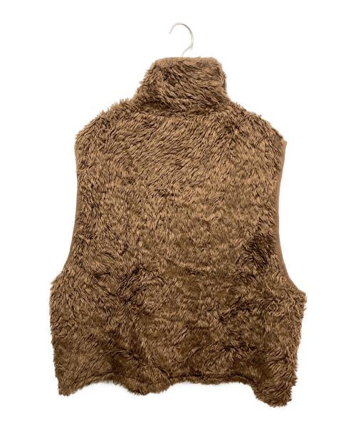 refomed（リフォメッド）refomed (リフォメッド) CASTRO BOA VEST BROWN ブラウン サイズ:Lの古着・服飾アイテム