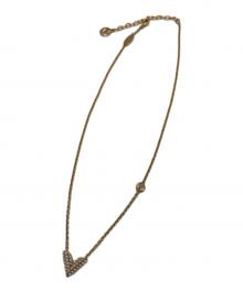 LOUIS VUITTON（ルイ ヴィトン）の古着「コリエ・エセンシャル V ペルル」｜ゴールド