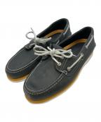 Timberlandティンバーランド）の古着「デッキシューズ／2 EYE CLASSIC BOAT SHOE モカシン」｜ブラック