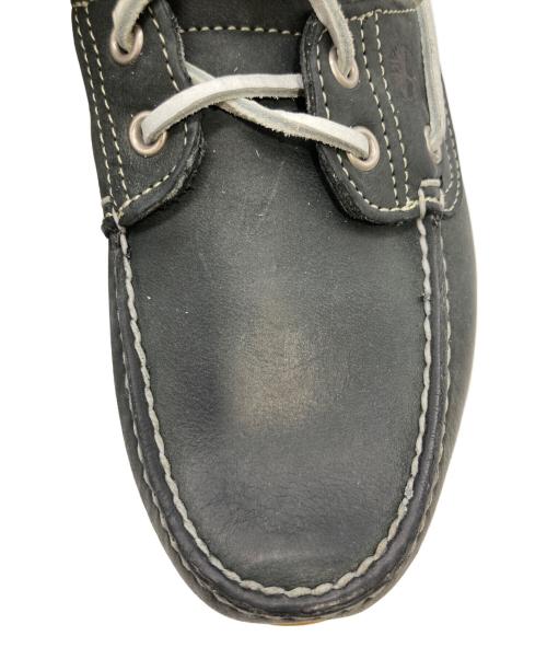 Timberland（ティンバーランド）Timberland (ティンバーランド) デッキシューズ／2 EYE CLASSIC BOAT SHOE モカシン ブラック サイズ:26.5cmの古着・服飾アイテム