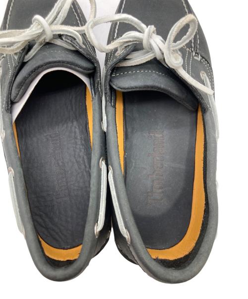 Timberland（ティンバーランド）Timberland (ティンバーランド) デッキシューズ／2 EYE CLASSIC BOAT SHOE モカシン ブラック サイズ:26.5cmの古着・服飾アイテム