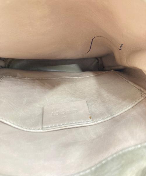 GUCCI（グッチ）GUCCI (グッチ) 巾着ポーチ ベージュ サイズ:-の古着・服飾アイテム