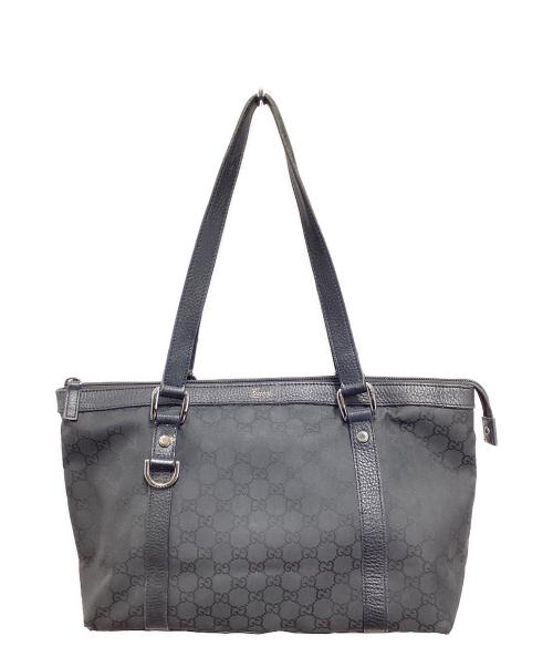 GUCCI（グッチ）GUCCI (グッチ) ショルダーバッグ トートバッグ レザー/ナイロン／GG サイズ:-の古着・服飾アイテム