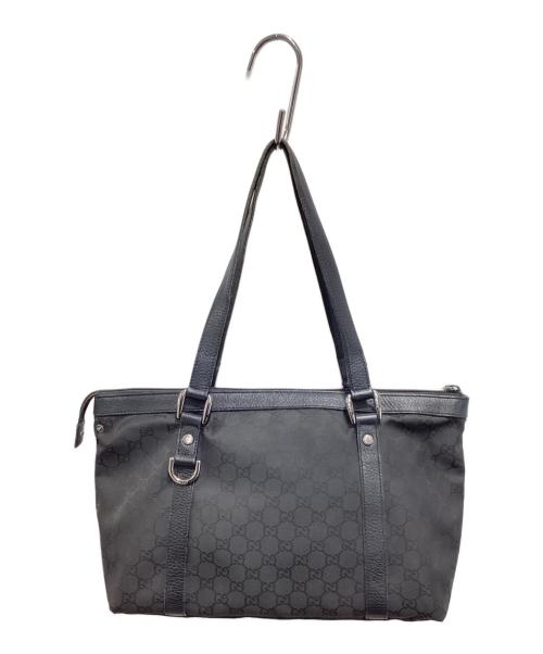 GUCCI（グッチ）GUCCI (グッチ) ショルダーバッグ トートバッグ レザー/ナイロン／GG サイズ:-の古着・服飾アイテム