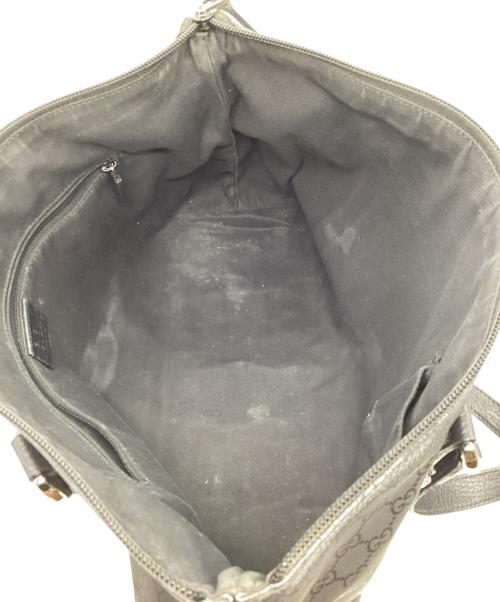 GUCCI（グッチ）GUCCI (グッチ) ショルダーバッグ トートバッグ レザー/ナイロン／GG サイズ:-の古着・服飾アイテム