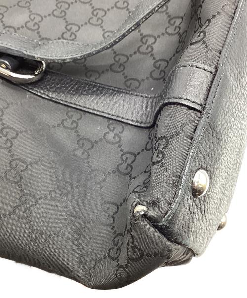 GUCCI（グッチ）GUCCI (グッチ) ショルダーバッグ トートバッグ レザー/ナイロン／GG サイズ:-の古着・服飾アイテム