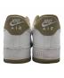 中古・古着 NIKE (ナイキ) AIR FORCE1 ホワイト×ベージュ サイズ:27：5000円