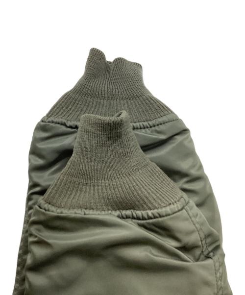 ALPHA INDUSTRIES（アルファインダストリーズ）ALPHA INDUSTRIES (アルファインダストリーズ) MA-1ジャケット グリーン サイズ:36の古着・服飾アイテム