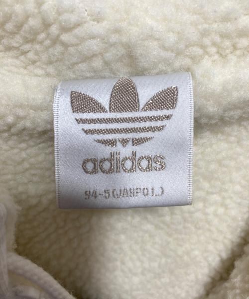 adidas（アディダス）adidas (アディダス) ジップパーカー ホワイト サイズ:Ⅼの古着・服飾アイテム