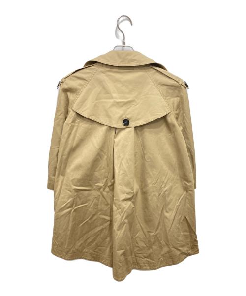 TAGLIATORE（タリアトーレ）TAGLIATORE (タリアトーレ) TOSCA ショートトレンチコート ベージュ サイズ:Ｌの古着・服飾アイテム