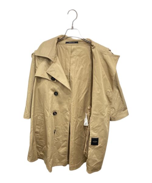 TAGLIATORE（タリアトーレ）TAGLIATORE (タリアトーレ) TOSCA ショートトレンチコート ベージュ サイズ:Ｌの古着・服飾アイテム