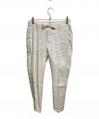 giab's ARCHIVIOジャブス アルキヴィオ）の古着「ストレッチ ブラッシドコットン ノープリーツ リラックスパンツ」｜ベージュ