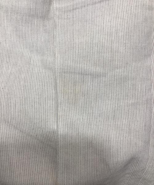 giab's ARCHIVIO（ジャブス アルキヴィオ）giab's ARCHIVIO (ジャブス アルキヴィオ) ストレッチ ブラッシドコットン ノープリーツ リラックスパンツ ベージュ サイズ:44の古着・服飾アイテム