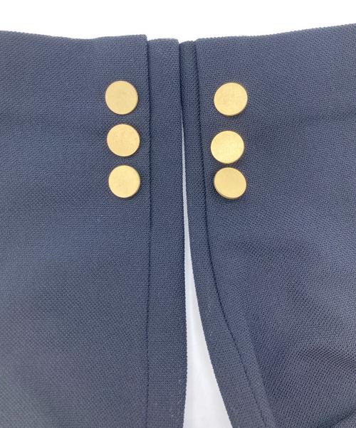 allureville（アルアバイル）allureville (アルアバイル) ダブルジャケット ネイビー サイズ:2の古着・服飾アイテム