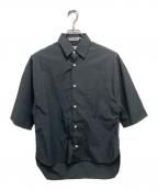 MADISON BLUEマディソンブルー）の古着「J.BRADLEY SHIRT ショートスリーブシャツ」｜ブラック